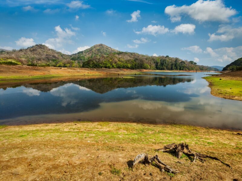 Mountains and lake sanctuary